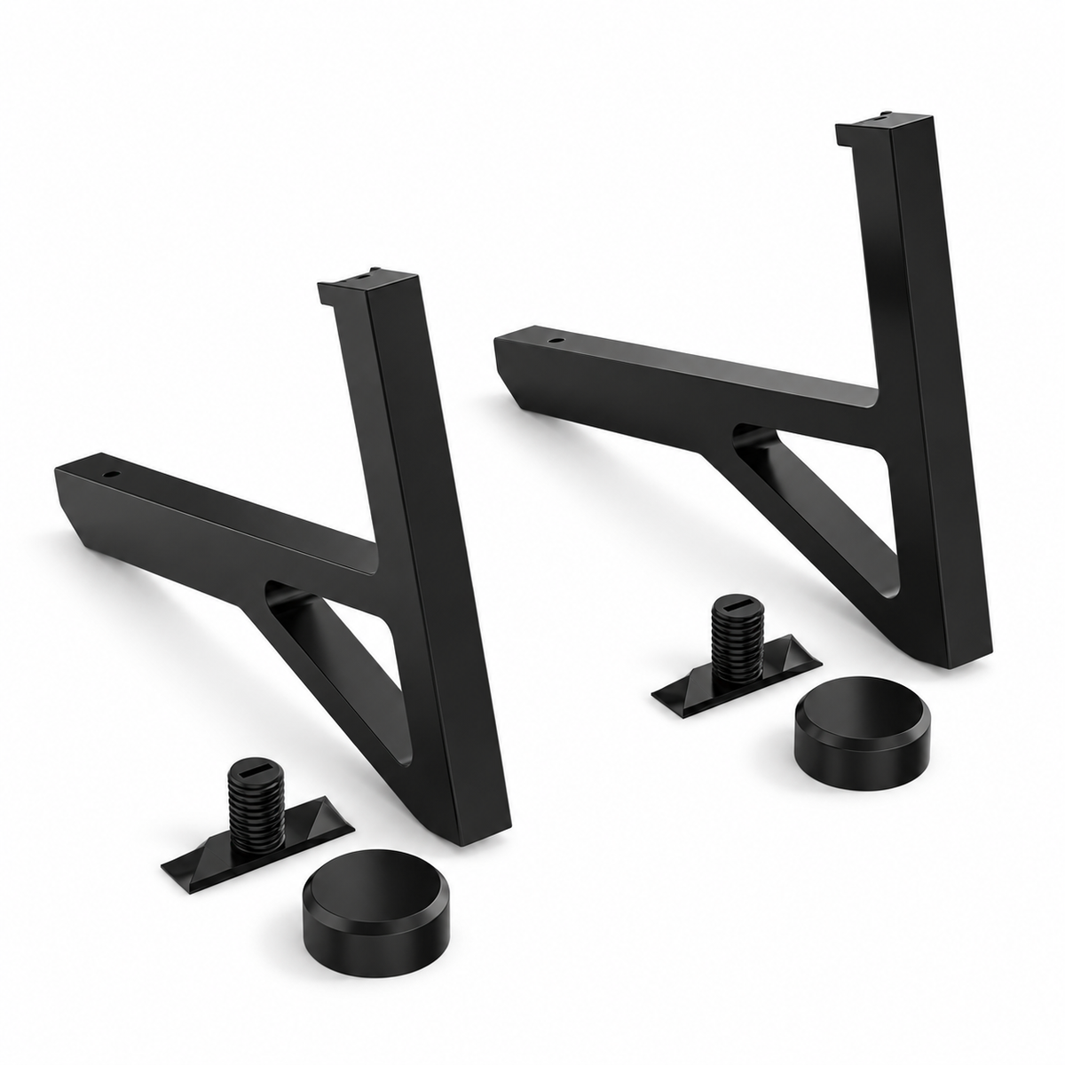 Shelves and storage for acoustic slat wall panels