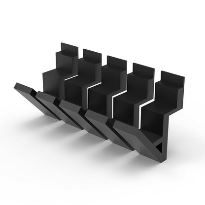 Acoustic Slat Wall Utility Hook – 5 Pack