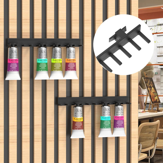 Paint Tube Organizer for Acoustic Slat Walls